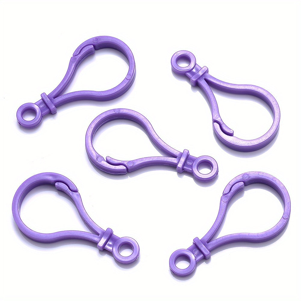 Lamp Shape Acrylic Lobster Clasps