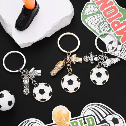2026 Soccer Fan Enamel Keychain