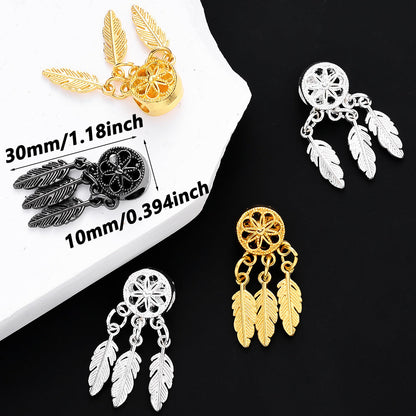 Dream Catcher Alloy Large Hole Beads