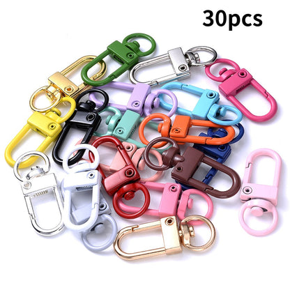 Multicolor Zinc Alloy Lobster Clasp Keychains