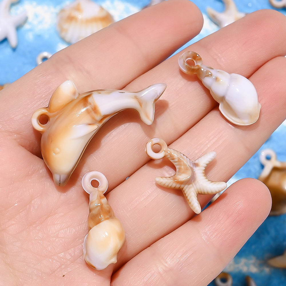 Marine Life Acrylic Pendants