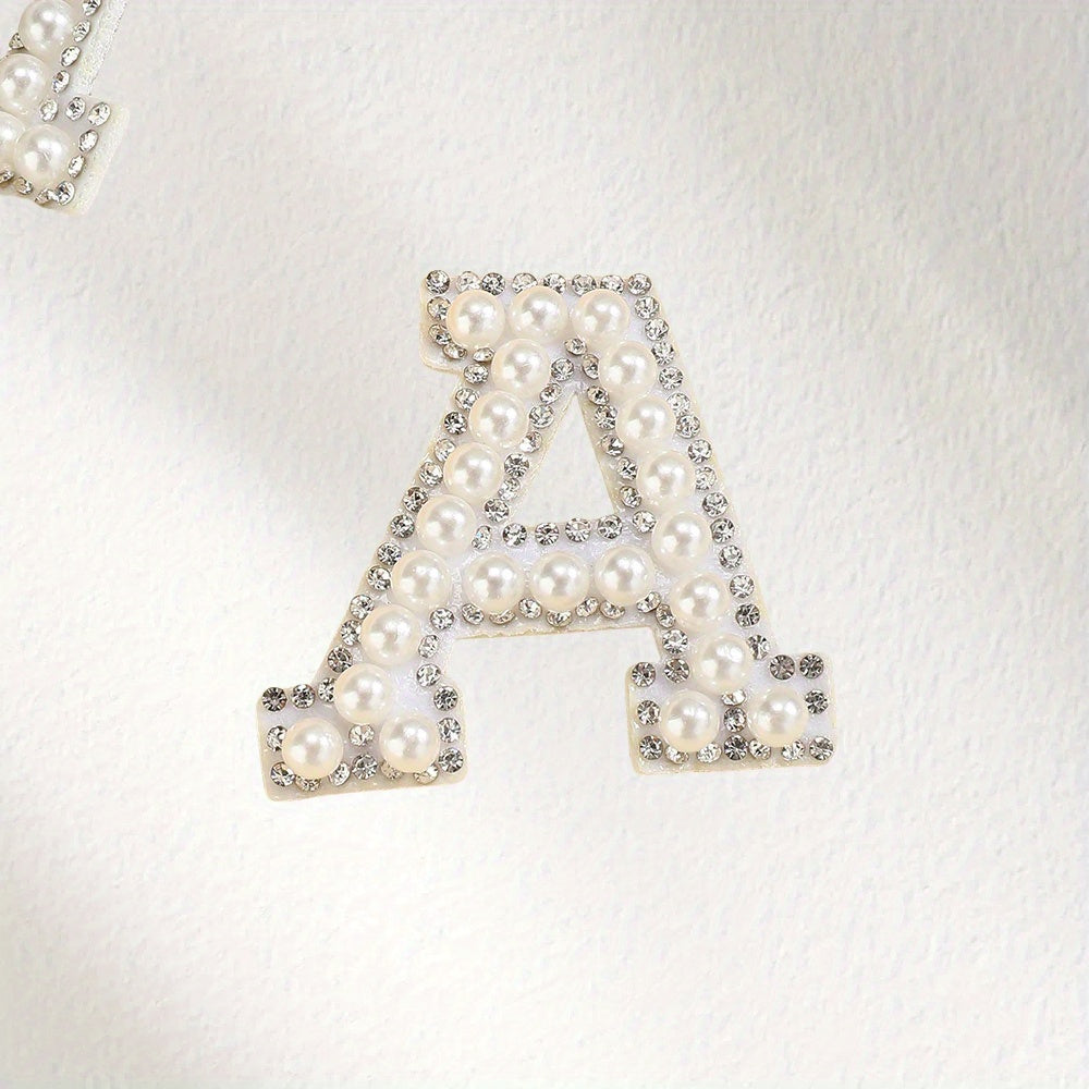 Alphabet Flatback Decorative Bead