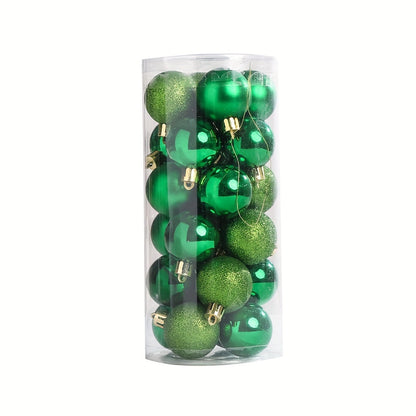 Plastic Christmas Ball Charms