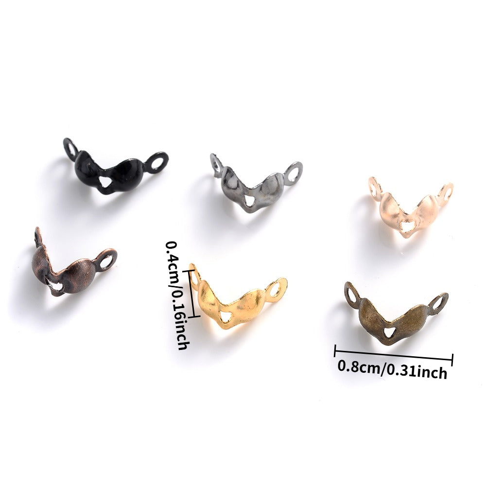 800-Piece Crimp Bead Calotte Knot Covers