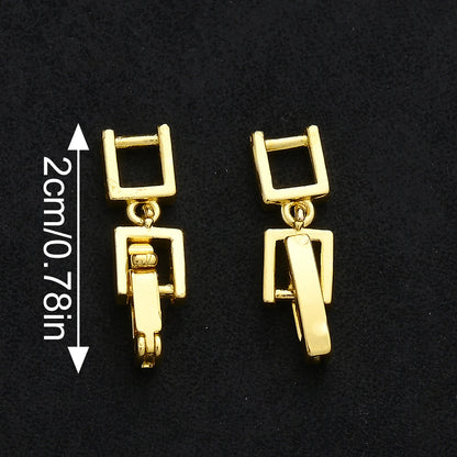 Square Double Clasp Connectors