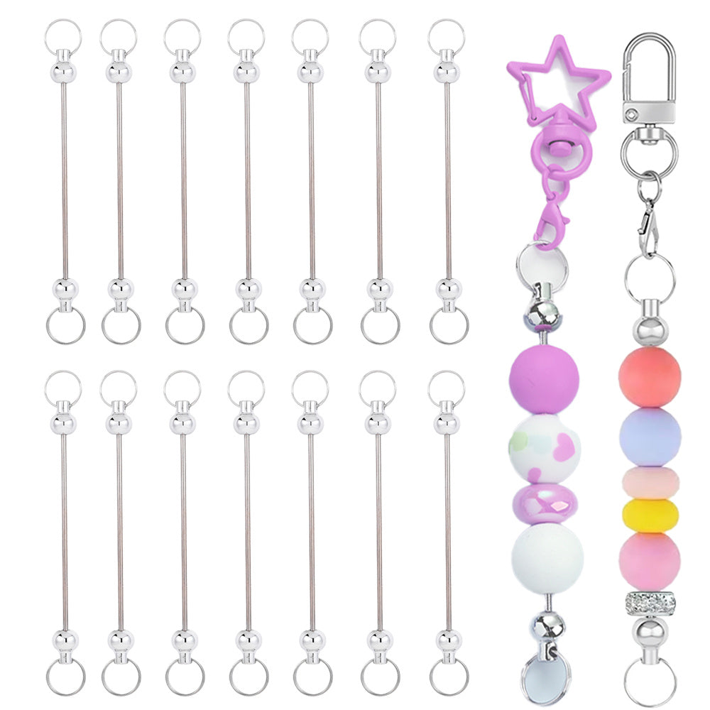 Blank Beadable Keychain Bars