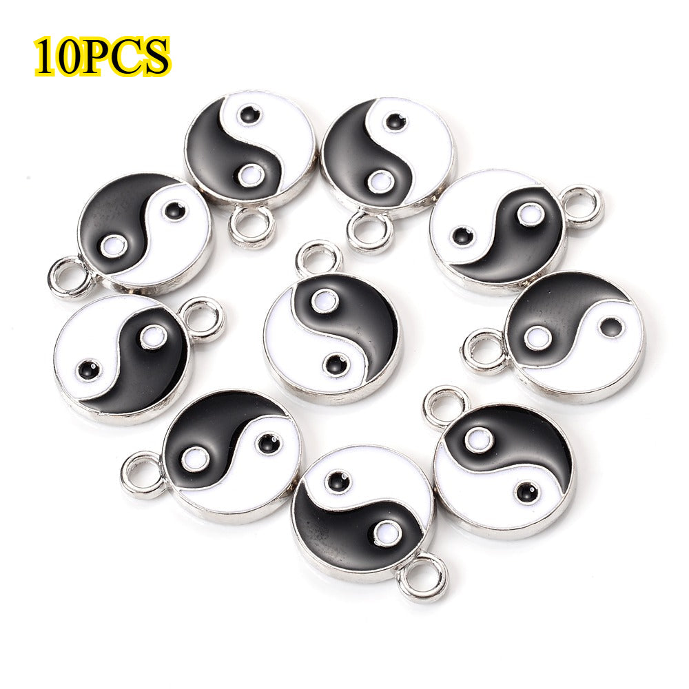 Yin Yang Alloy Pendants