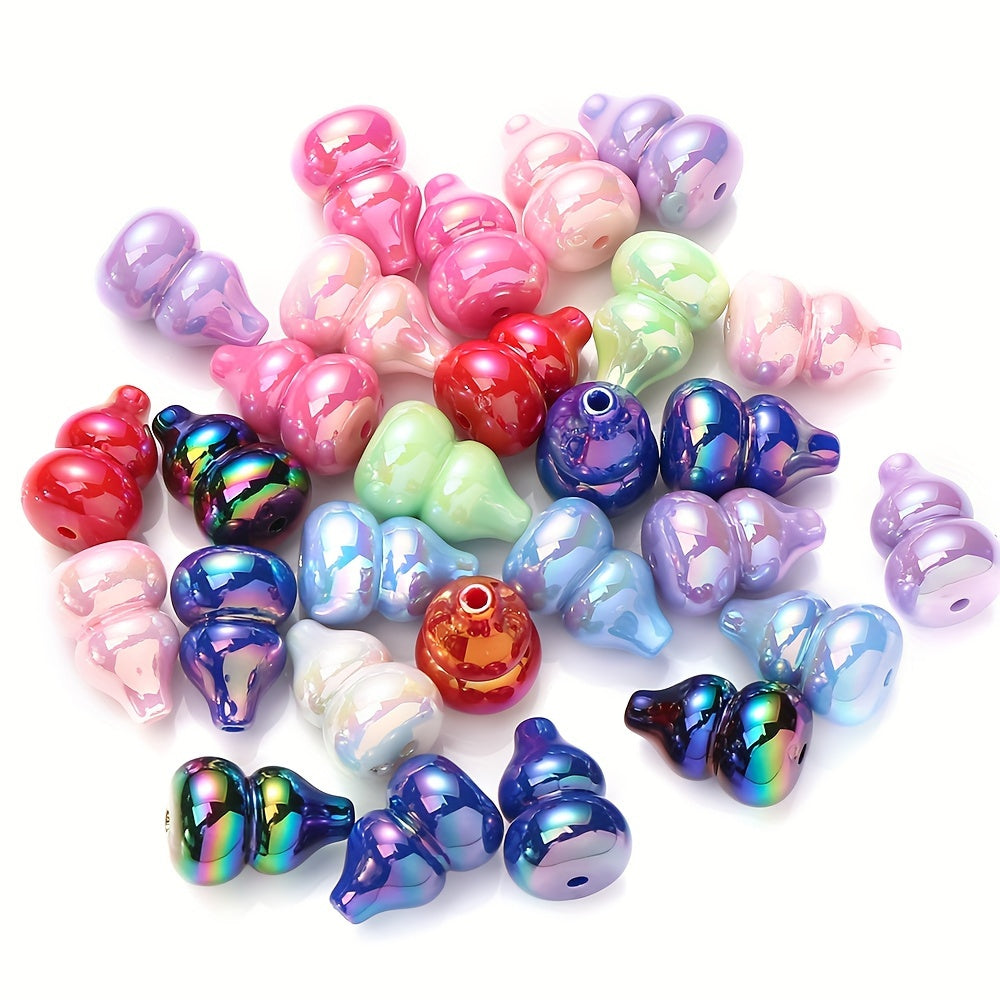 AB Color Gourd Acrylic Beads