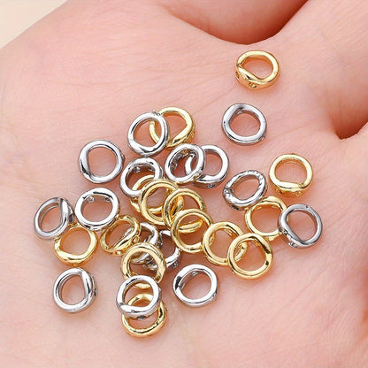 Copper Round Jewelry Clasp Connectors