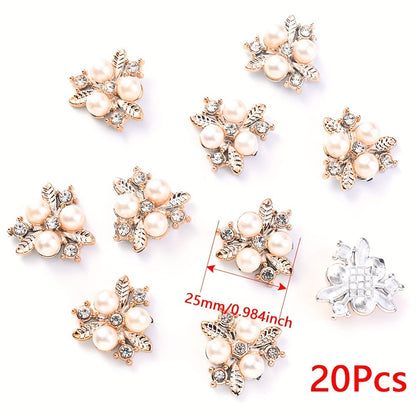 Pearl Flower Acrylic Bead Accessories