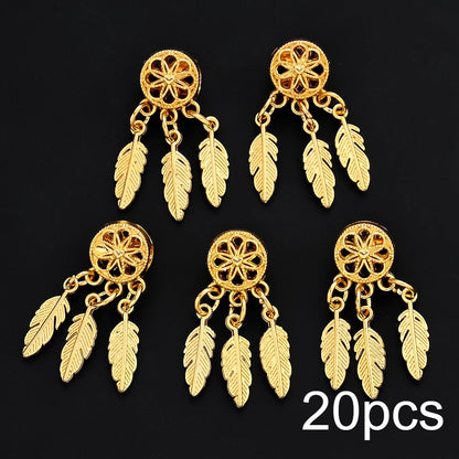 Dream Catcher Alloy Large Hole Beads