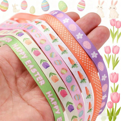 Easter Themed Grosgrain Ribbon