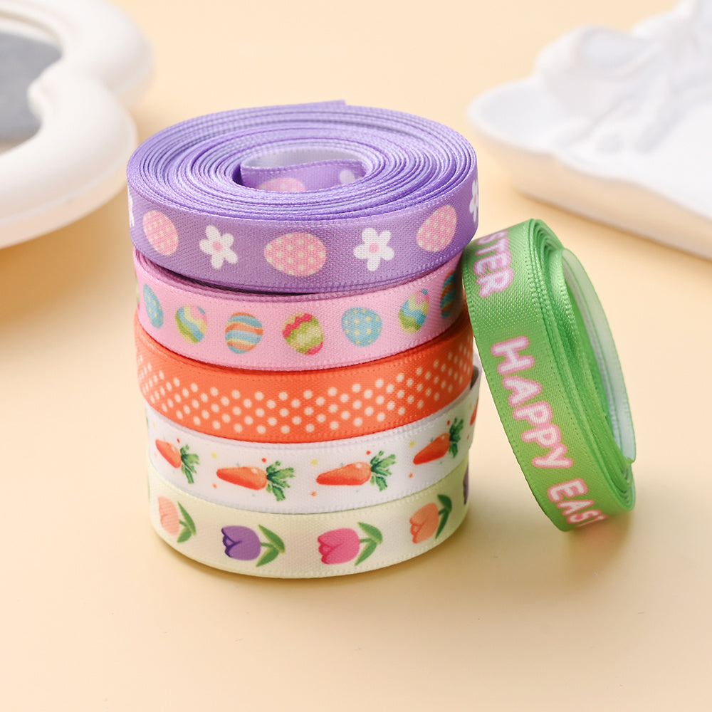 Easter Themed Grosgrain Ribbon