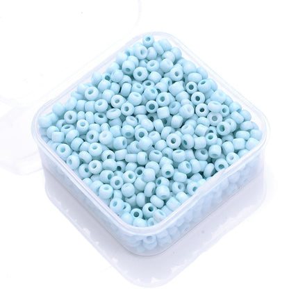 1000PCS 3mm Macaron Multicolor Glass Seed Bead Set
