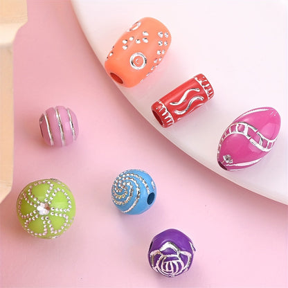 Irregular Shape Acrylic Beads