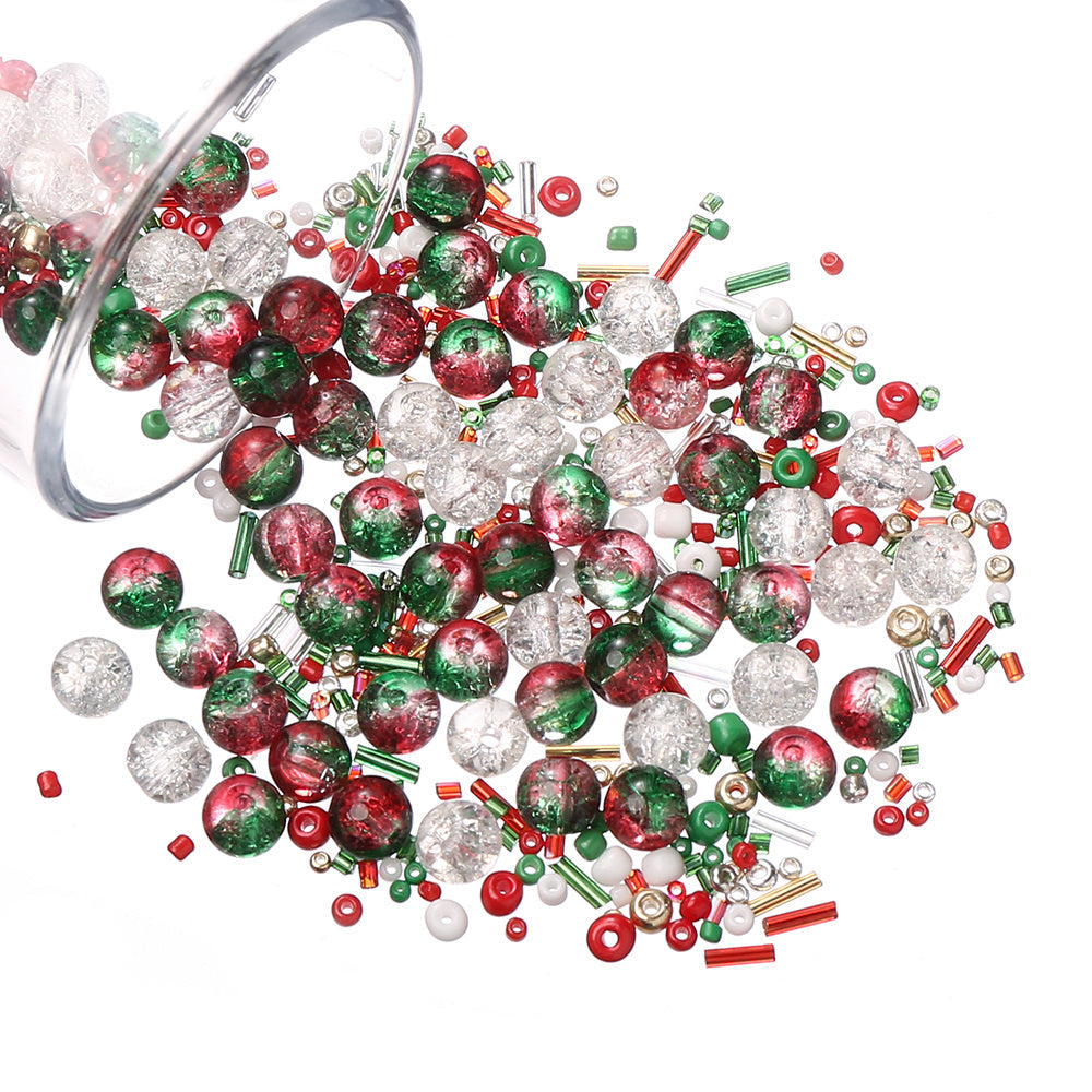 Christmas Mixed Acrylic Beads