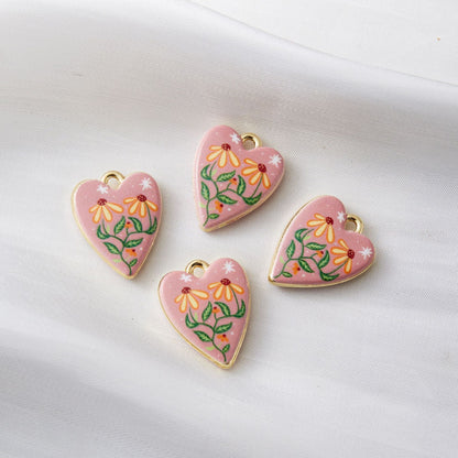 Bohemian Flower Alloy Pendants