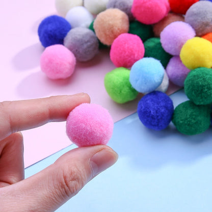 Rainbow Pom Pom Balls