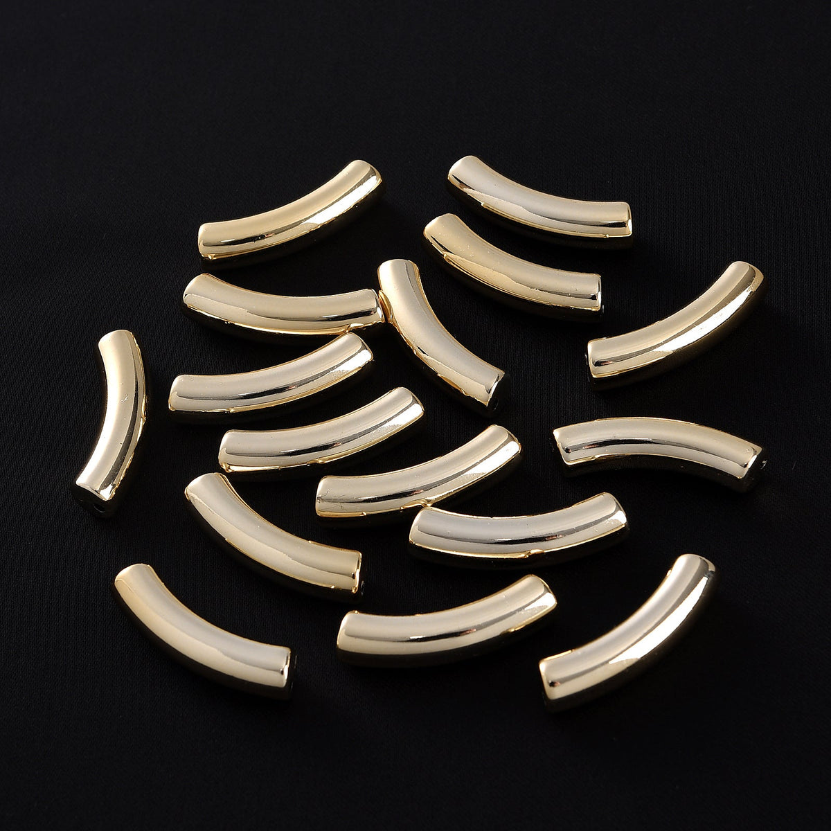 Acrylic Elbow Beads