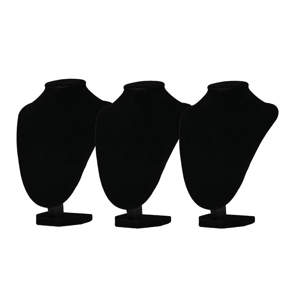 Black Velvet Necklace Display Stand