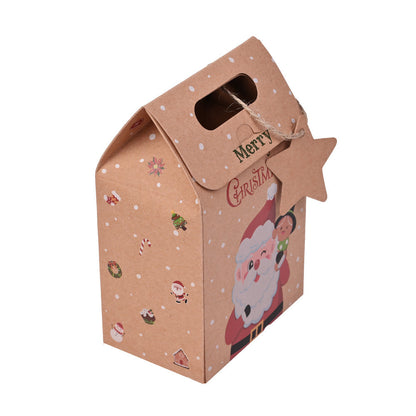 Christmas Kraft Paper Gift Boxes