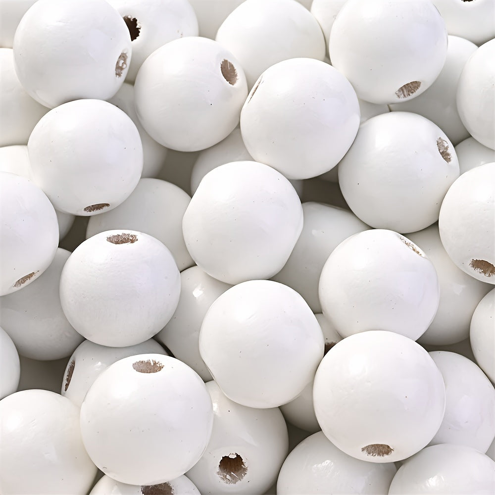 Marine-Themed Wooden Beads
