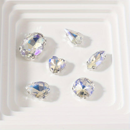 Glass Claw Rhinestones Patches