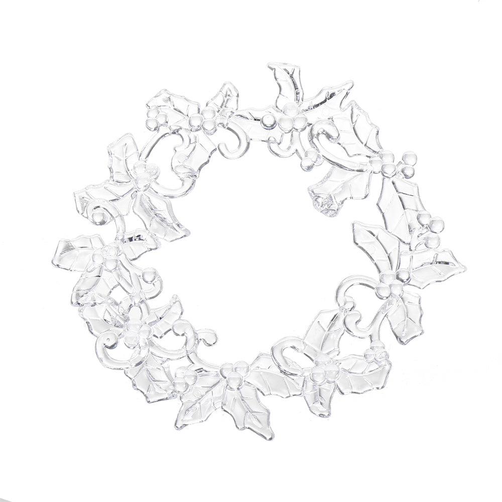 Clear Acrylic Christmas Decorative Accessories