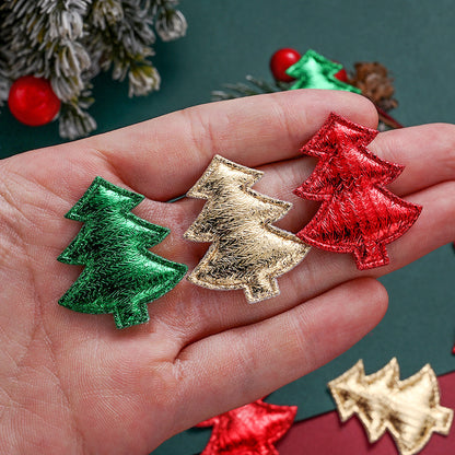 Christmas Tree Fabric Patches