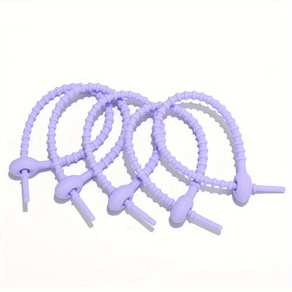 Oval Silicone Cable Ties