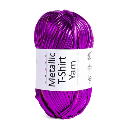 1PC 100g Metallic T-Shirt Yarn