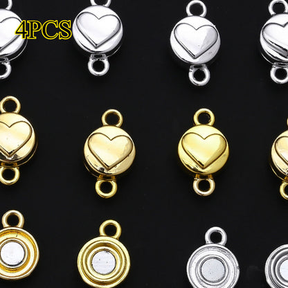 Heart Magnetic Clasp Connectors
