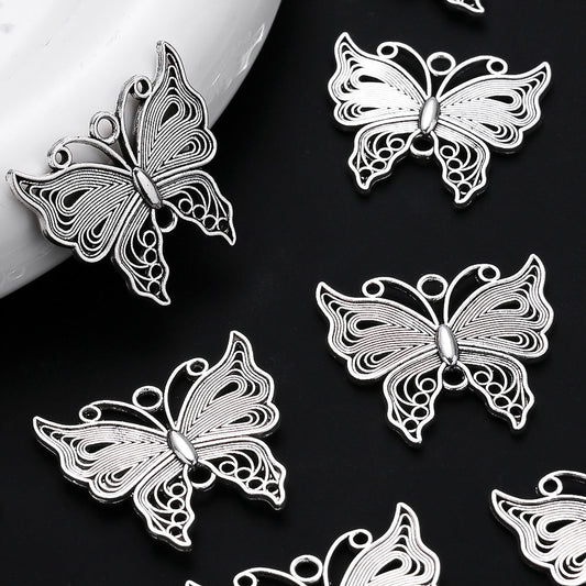 Vintage Butterfly Alloy Charms