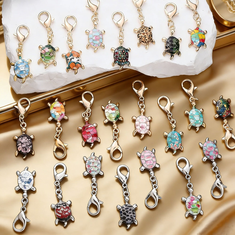 Turtle Keychain Zinc Alloy Charms