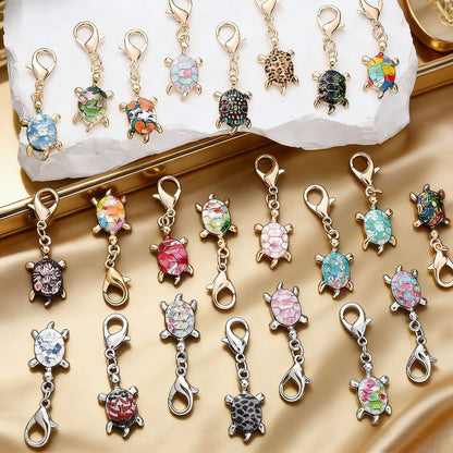 Turtle Keychain Zinc Alloy Charms