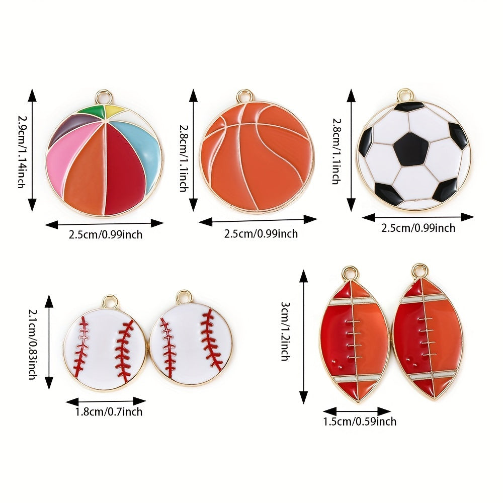 Sports Collection Alloy Pendants