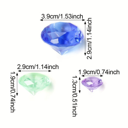 Shiny Acrylic Diamond Beads