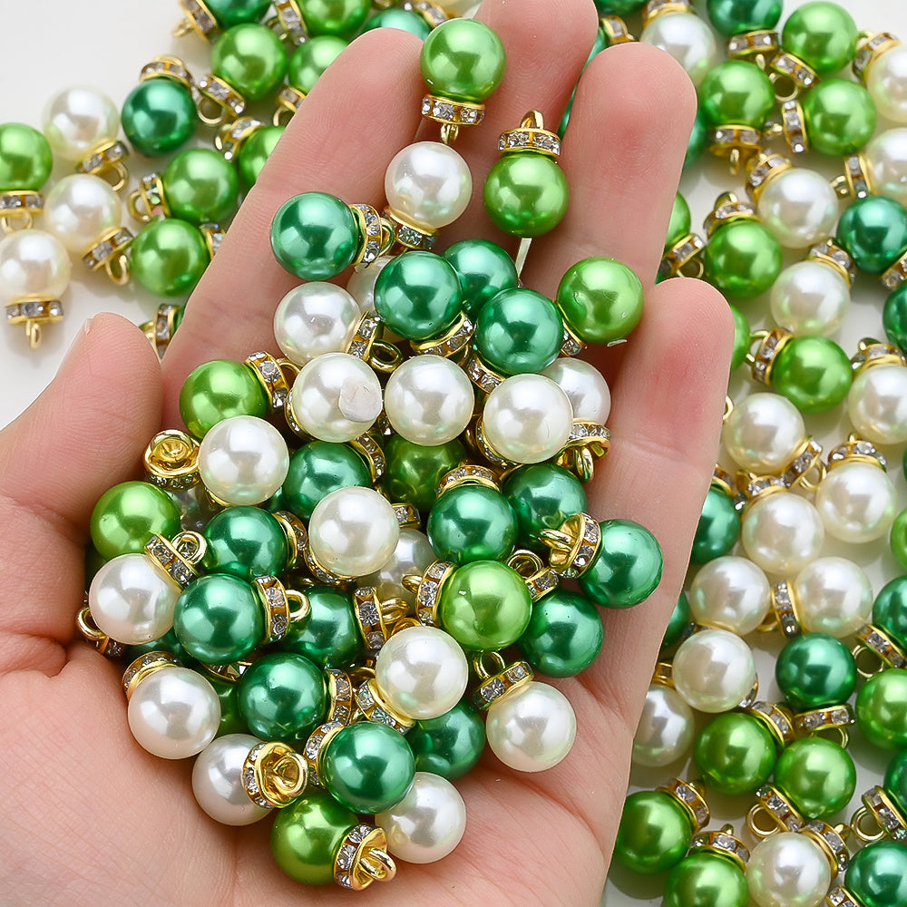 Irish Color Imitation Pearl Acrylic Beads
