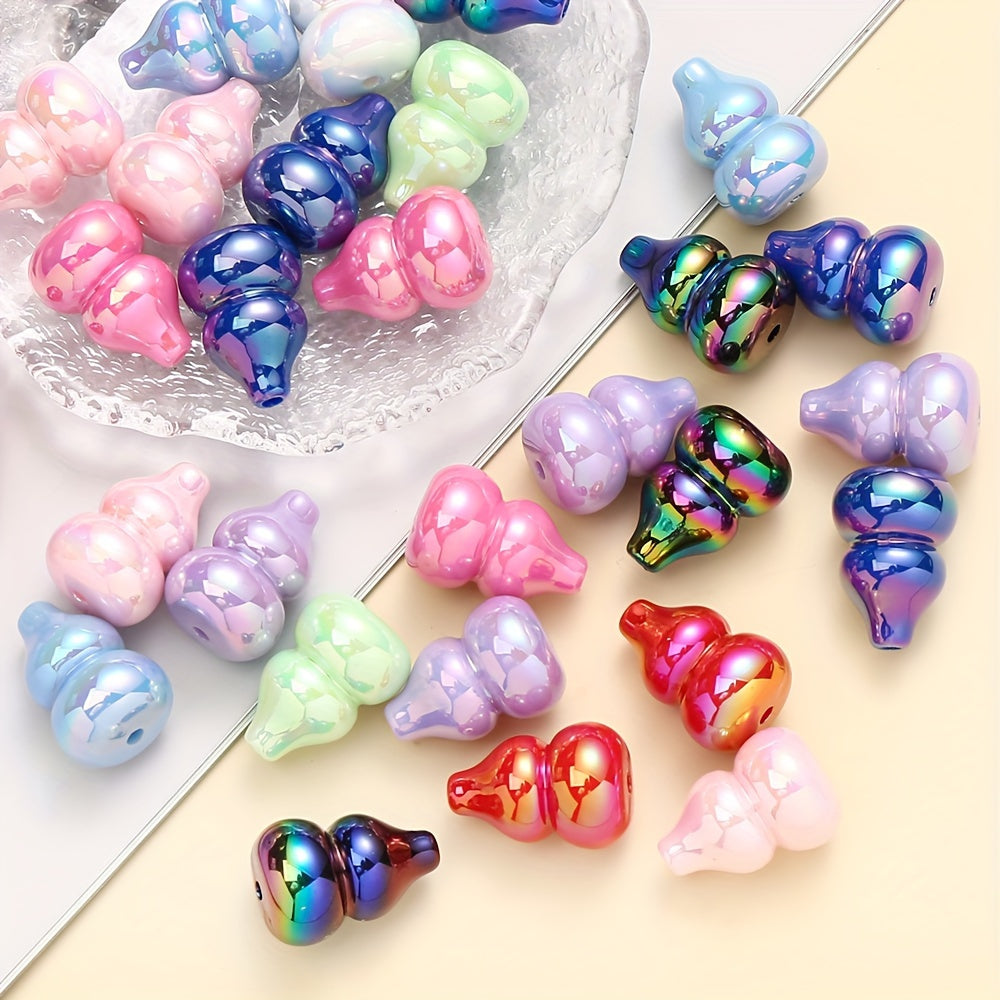 AB Color Gourd Acrylic Beads