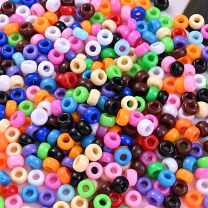 Colorful Rainbow Pony Beads