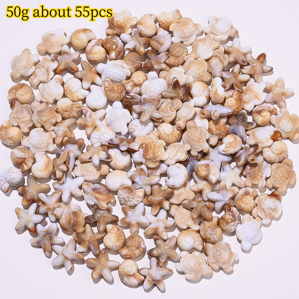 Ocean Style Acrylic Sea Beads
