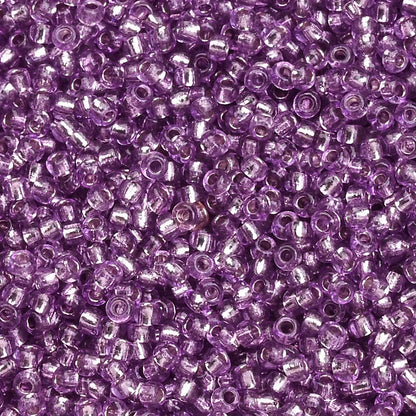 Silver Filled Glass Seed Beads