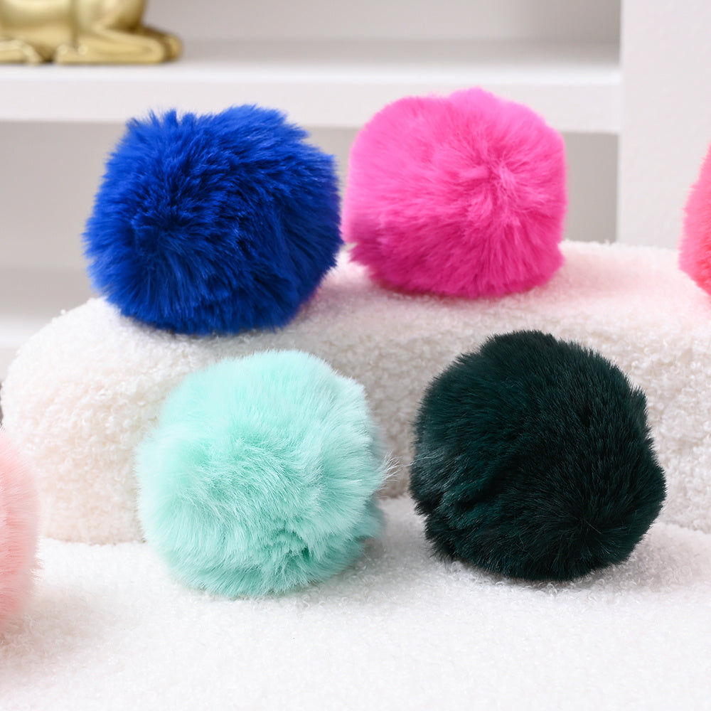 Soft Plush Pom Pom Pendants