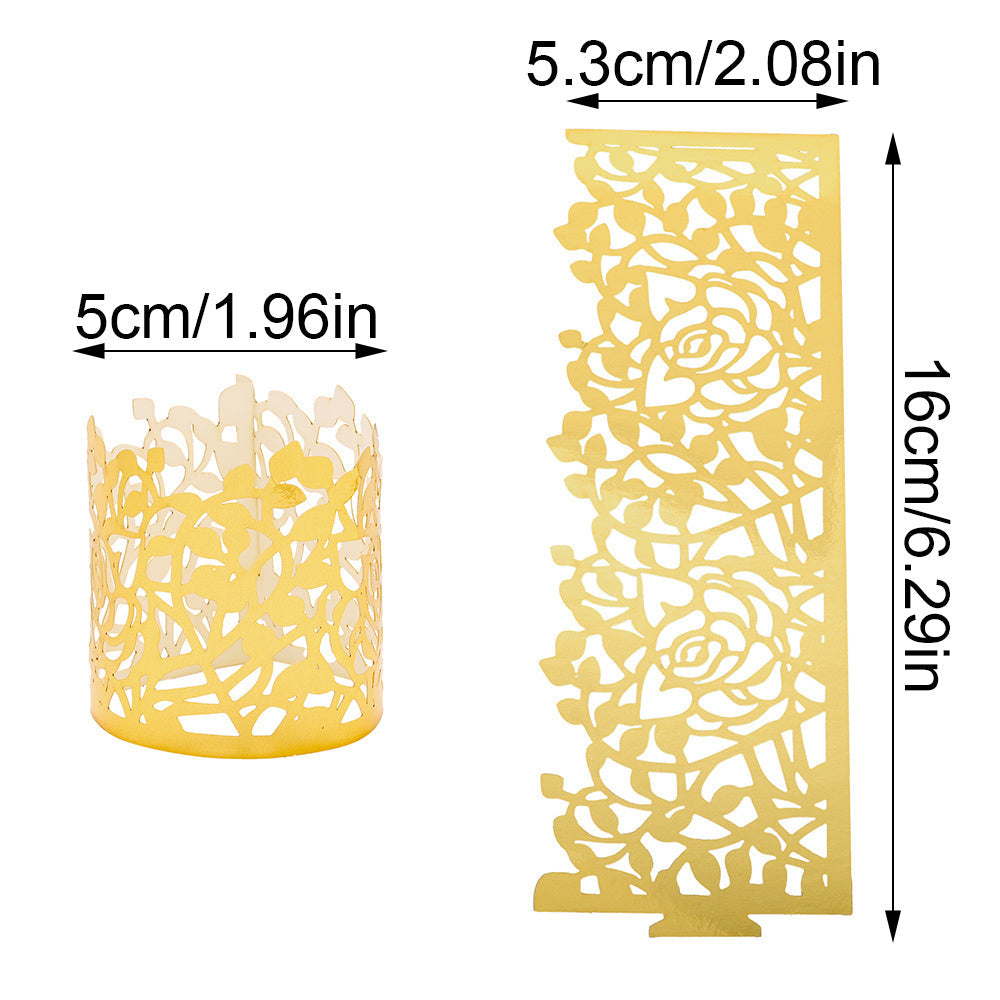 Hollow Pattern Napkin Rings