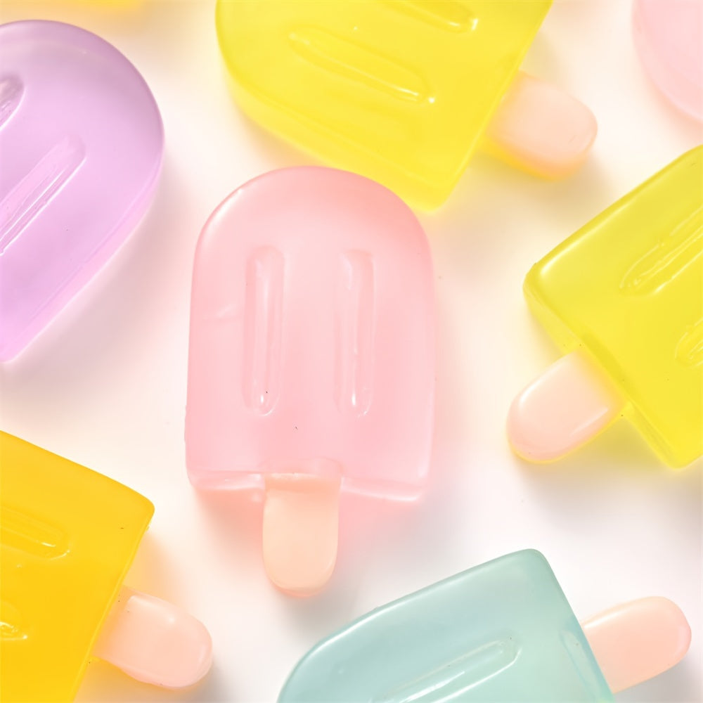 Luminous Popsicle Resin Beads