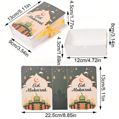 Ramadan Eid Mubarak Favor Boxes