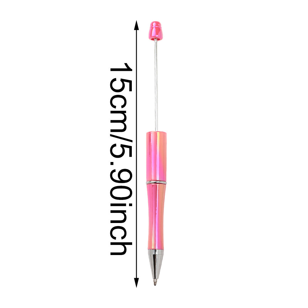 10-Piece 15 cm Beaded Ballpoint Pens