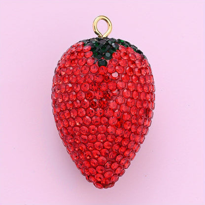 Strawberry Soft Clay Pendant