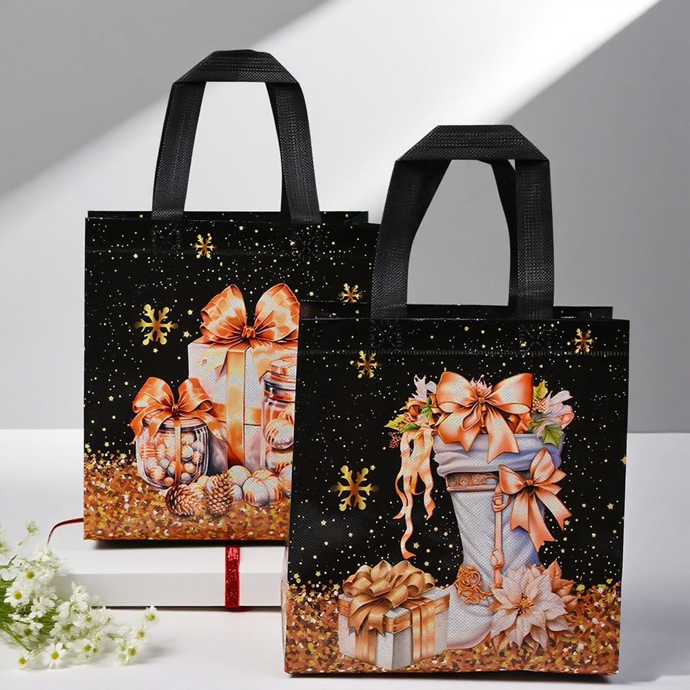 Christmas Non-Woven Gift Tote Bags