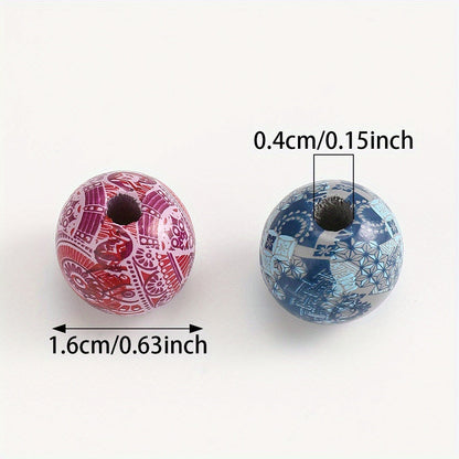 Bohemian Wooden Beads